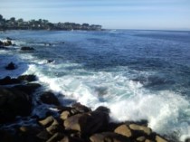 crashing waves, pacific grove, ca cdphillips